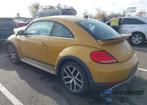 2016 Volkswagen Beetle 1.8T Dune из США, поврежденный, VIN 3VWS17AT6GM612571